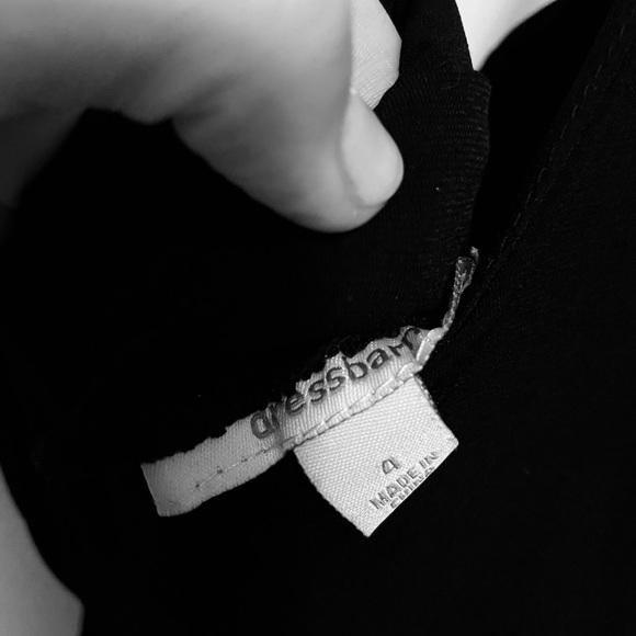 SOLD Dress Barn black maxi dress, size 4 - Picture 5 of 6